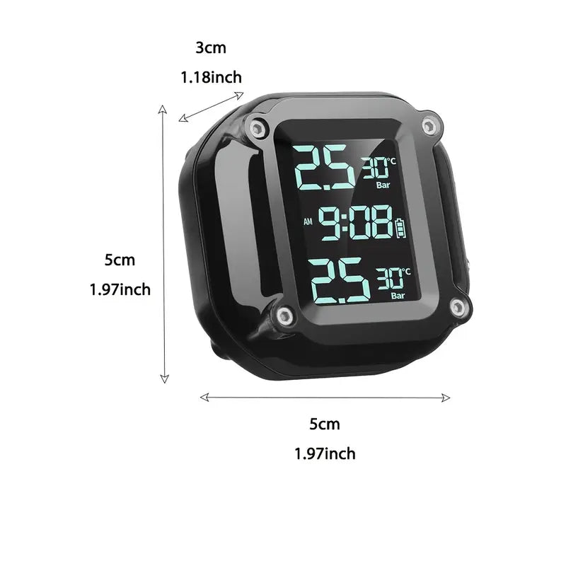 Motorcycle TPMS Tyre Pressure Monitoring System